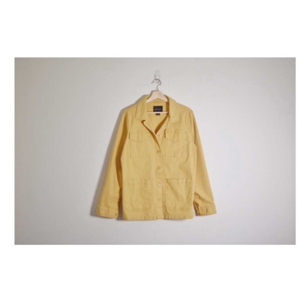Sanctuary mellow yellow utility jacket